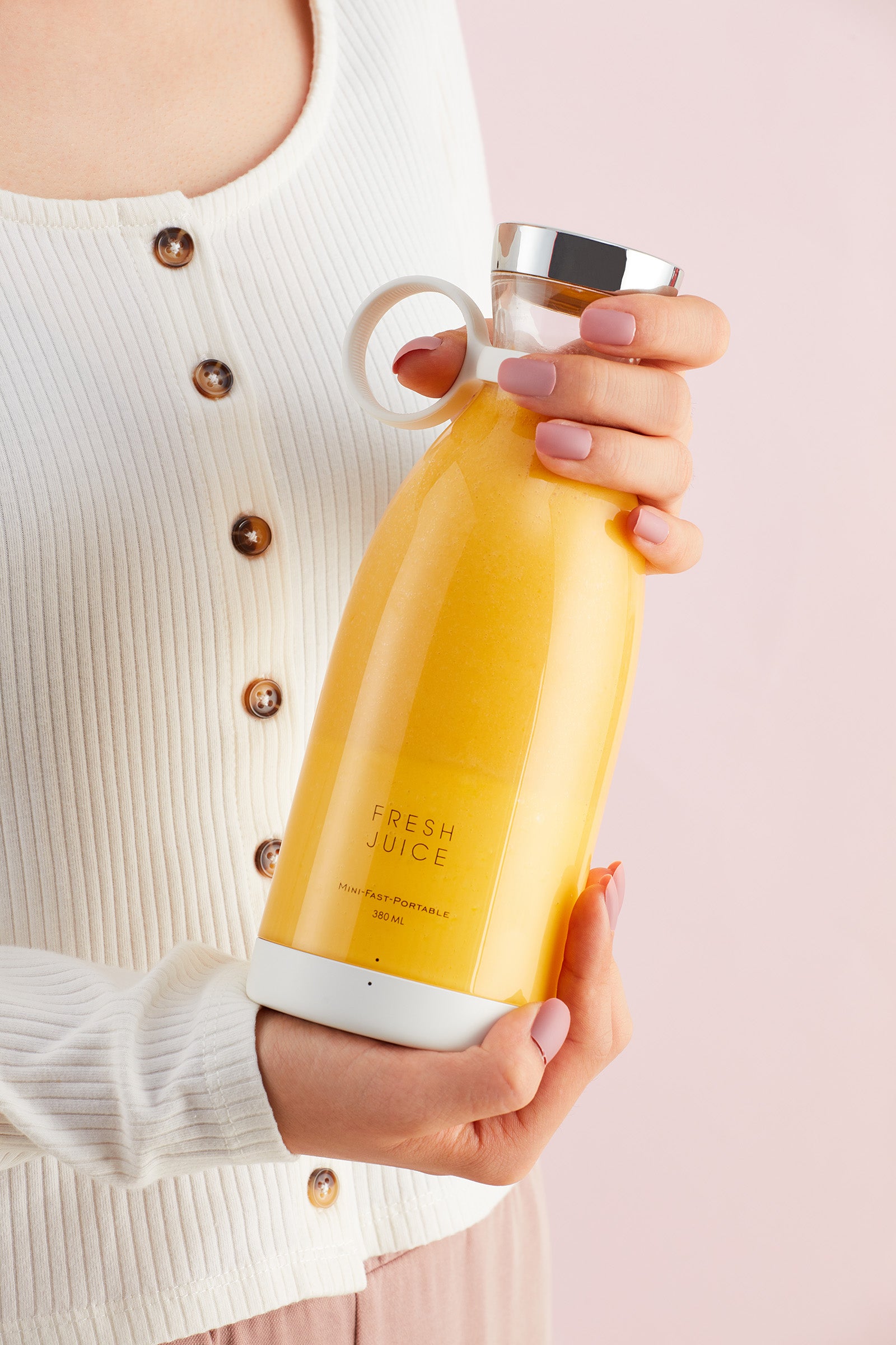 Blender Portabil Electric Wireless Mini - Storcător Fructe 350ml