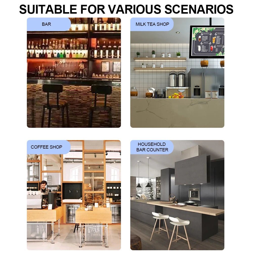 Clătitor Automat Pahare - Dispozitiv Spălare Pahare Bar/Bucătărie