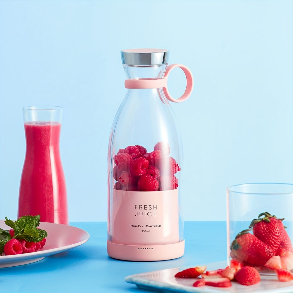 Portable Electric Wireless Mini Fruit Blender Juicer