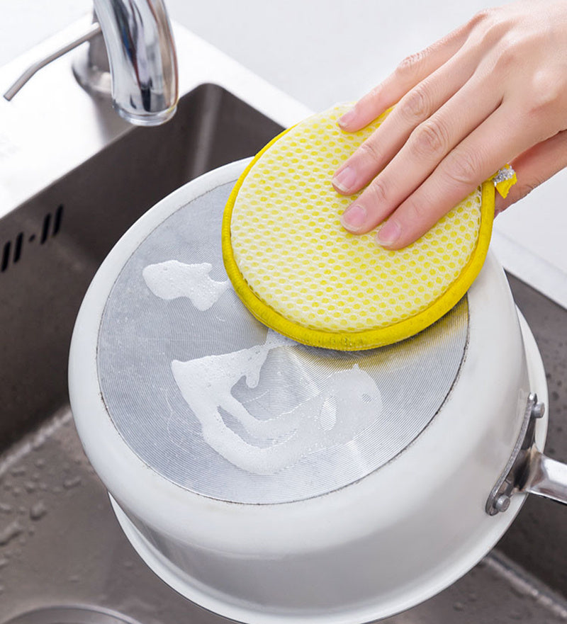 Double Side Dishwashing Sponge