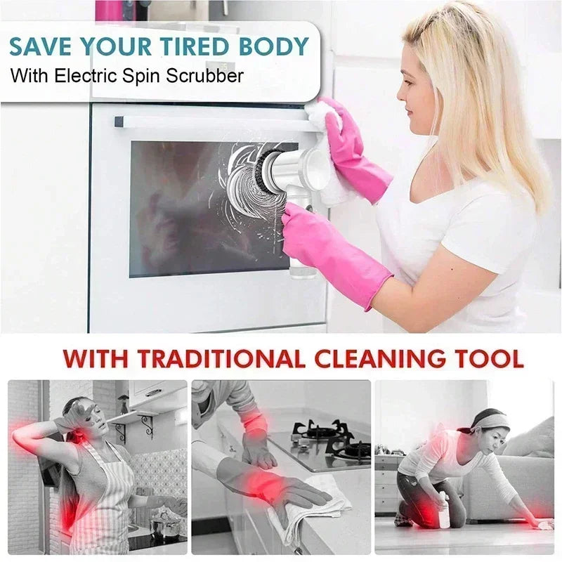 Electric magic brush