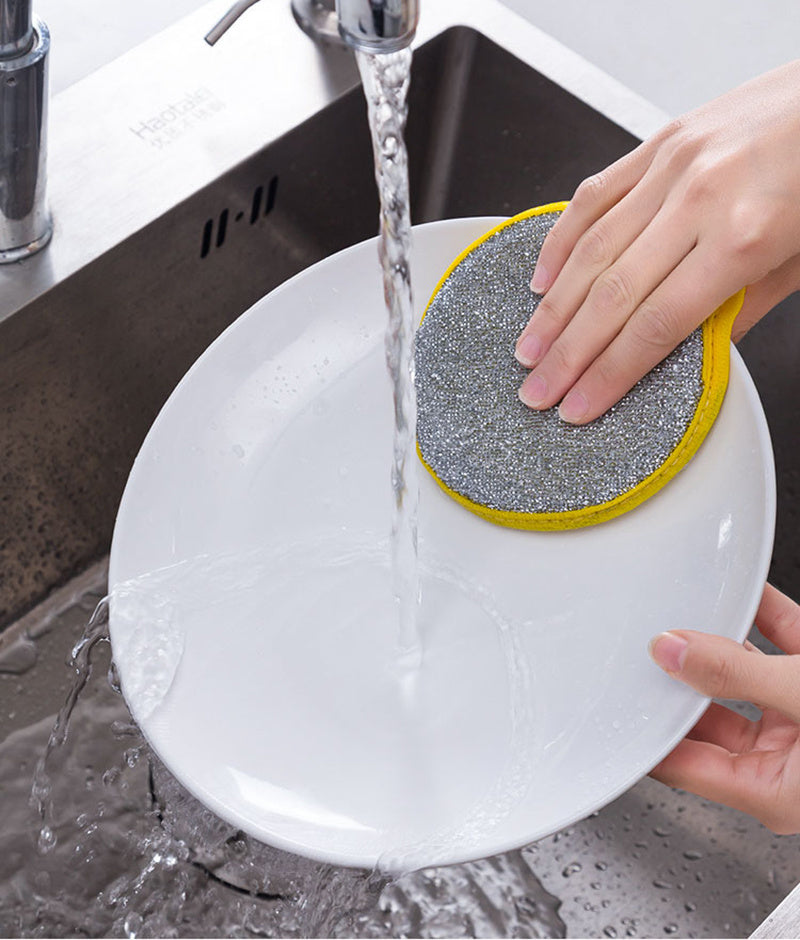 Double Side Dishwashing Sponge